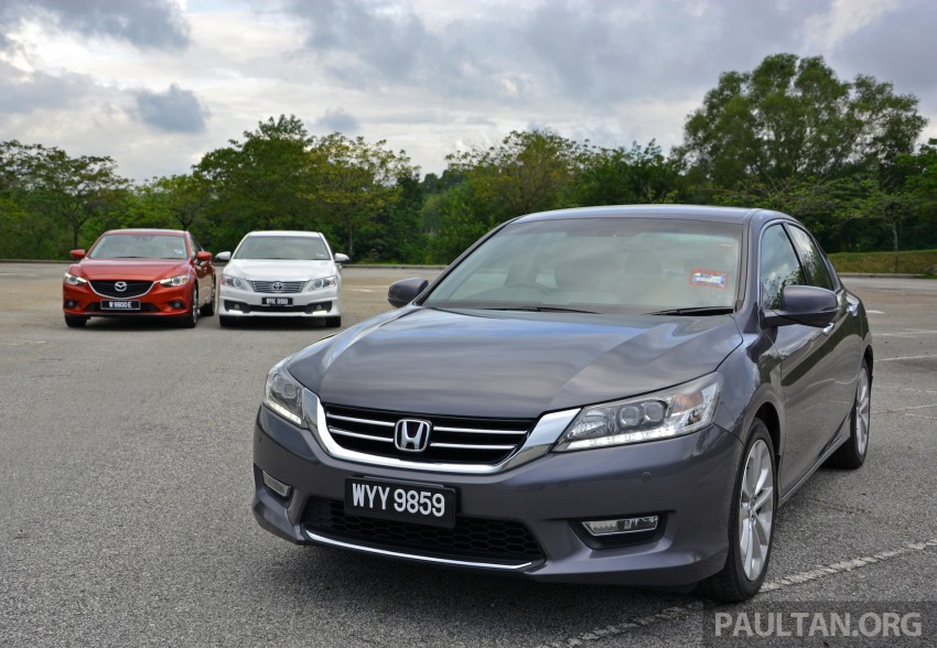 Driven Web Series Episode 5: Company car dilemma – Toyota Camry 2.5 vs Honda Accord 2.4 vs Mazda6 2.5 217723