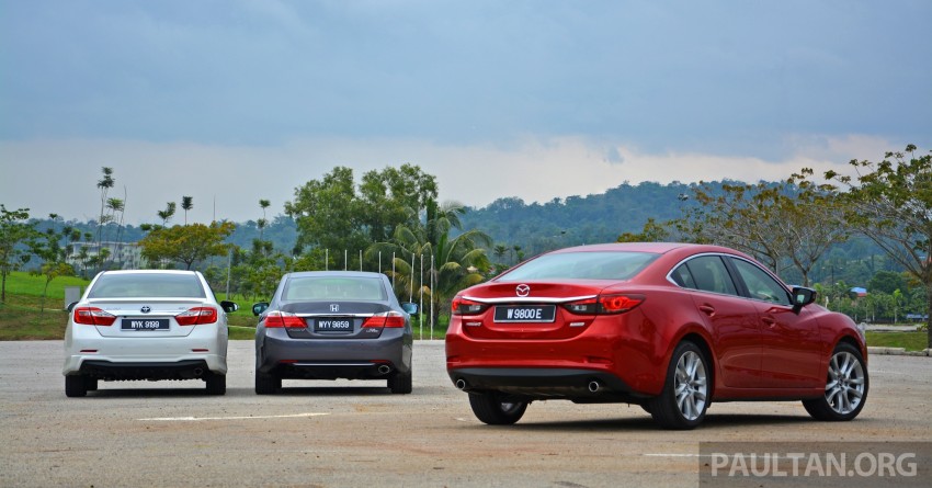 Driven Web Series Episode 5: Company car dilemma – Toyota Camry 2.5 vs Honda Accord 2.4 vs Mazda6 2.5 217724