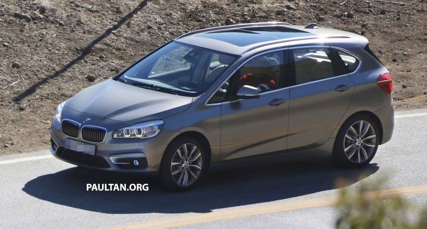 BMW 2-Series Active Tourer completely undisguised! 217573