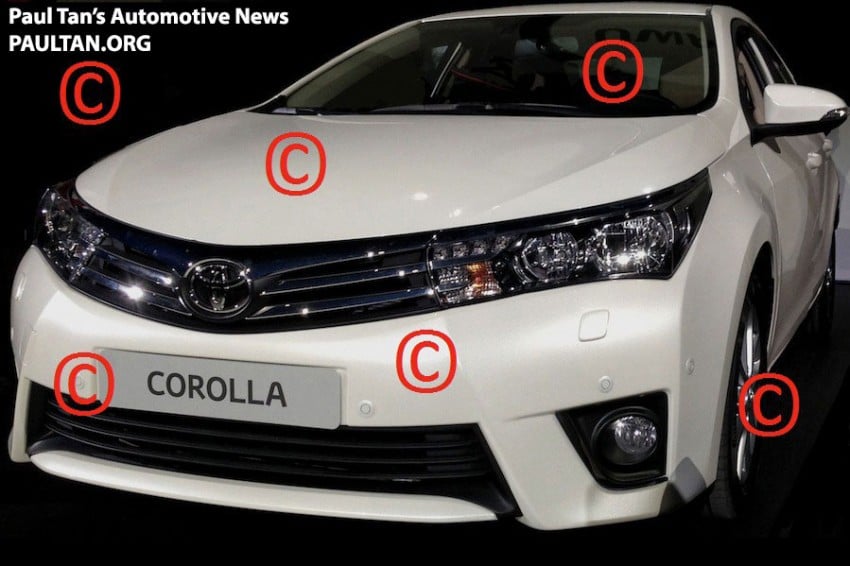 Is this the production next-gen Toyota Corolla Altis? 152864