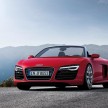 2014 Audi R8 and RS5 Cabriolet for Detroit debut