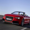 2014 Audi R8 and RS5 Cabriolet for Detroit debut