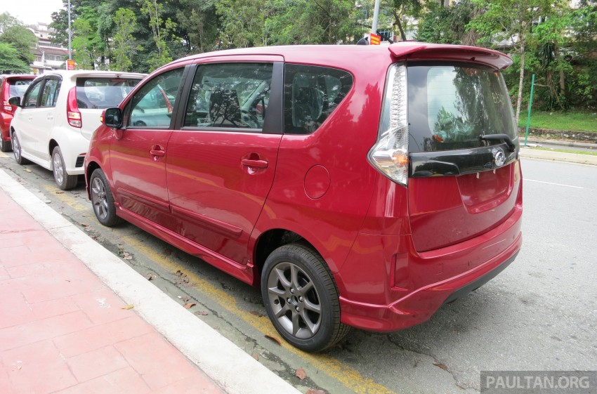 SPIED: 2014 Perodua Alza SE exposed before launch 221222