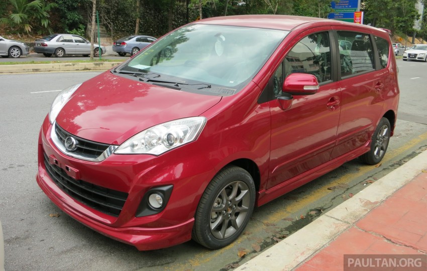 SPIED: 2014 Perodua Alza SE exposed before launch 221226