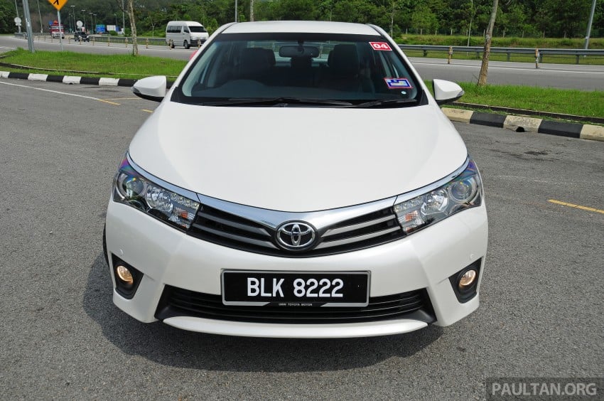 DRIVEN: 2014 Toyota Corolla Altis 2.0V on local roads 222437