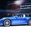 Porsche 911 Targa 4 and 4S (991) debut in Detroit