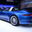 Porsche 911 Targa 4 and 4S (991) debut in Detroit