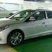 2015 Hyundai Sonata shows its new face in leaked pix