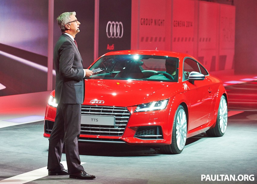 New Audi TT and TTS make their debut at Geneva 232395