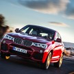 F26 BMW X4 unveiled – X3 gets the ‘coupe’ treatment