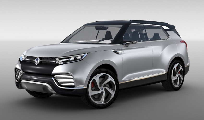 SsangYong XLV crossover concept gets Geneva debut 232670