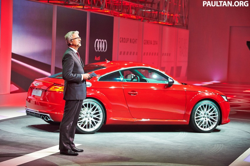 New Audi TT and TTS make their debut at Geneva 232398