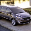 2015 Kia Carnival / Sedona breaks cover in New York