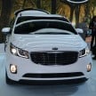 2015 Kia Carnival / Sedona breaks cover in New York