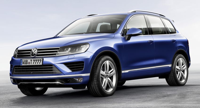 Volkswagen Touareg: second-gen facelift for Beijing 242101