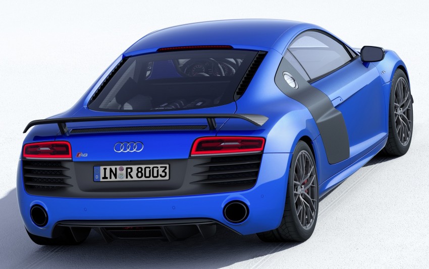 Audi R8 LMX: 570 PS beast to be first with laser lights 246862