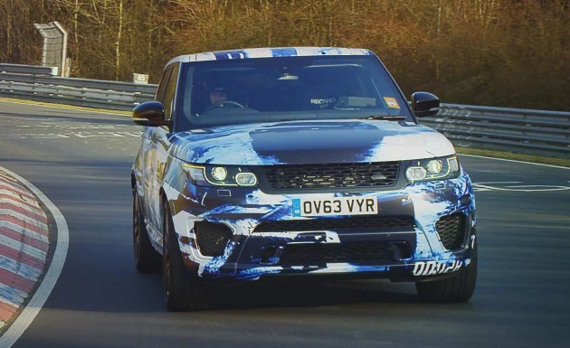 Range Rover Sport SVR proto 1