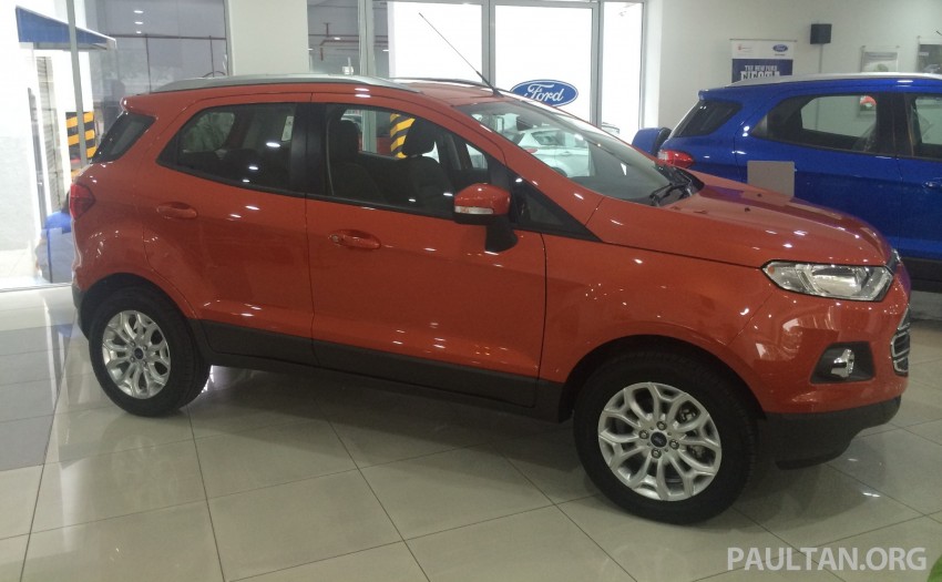 Ford EcoSport being previewed at SDAC showrooms – 1.5L Trend and Titanium variants, RM96k-RM104k 261223