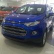 Ford EcoSport launched in Malaysia – RM93k-RM104k