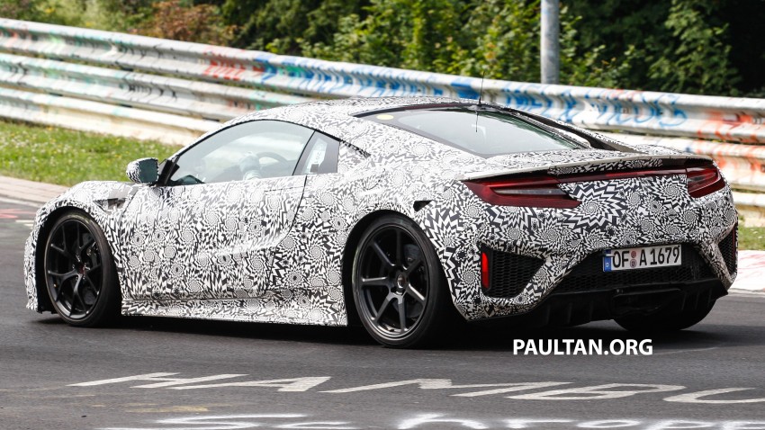 SPYSHOTS: 2015 Honda NSX caned around the ‘Ring 260182