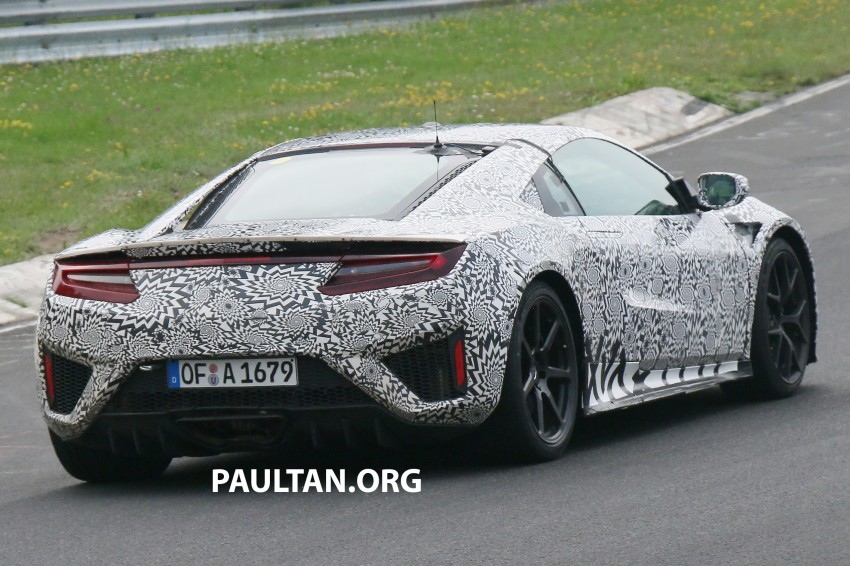 SPYSHOTS: 2015 Honda NSX caned around the ‘Ring 260186