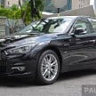 Infiniti Q50 2.0 Turbo now with sport bumper, 19-inch rims and navi options – entry price revised down