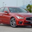 Infiniti Q50 2.0 Turbo now with sport bumper, 19-inch rims and navi options – entry price revised down