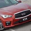 Infiniti Q50 2.0 Turbo now with sport bumper, 19-inch rims and navi options – entry price revised down