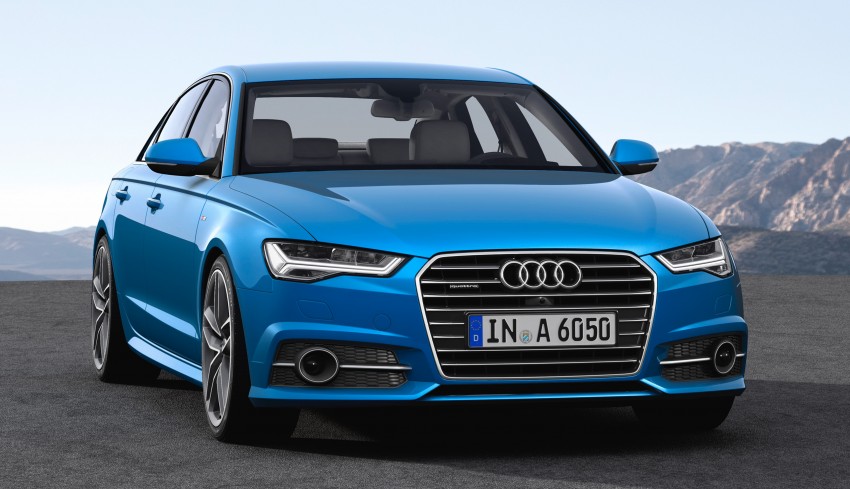 Audi A6 facelift officially revealed with new engines 268842