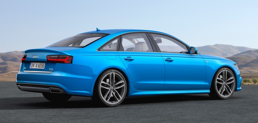 Audi A6 facelift officially revealed with new engines 268843