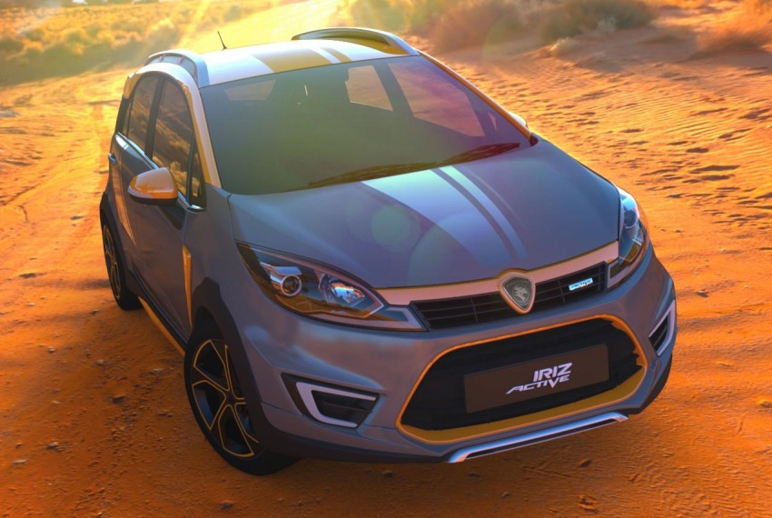 Proton Iriz Active concept unveiled with crossover looks, high-tech additions – production possible 275723