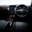 Toyota Camry Hybrid facelift unveiled in Japan
