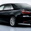 Toyota Camry Hybrid facelift unveiled in Japan