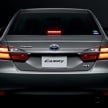 Toyota Camry Hybrid facelift unveiled in Japan