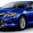 Toyota Camry Hybrid facelift unveiled in Japan