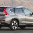 2015 Honda CR-V facelift – 2.4 i-VTEC with CVT for the US, and 1.6 i-DTEC with nine-speed auto for Europe