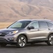 2015 Honda CR-V facelift – 2.4 i-VTEC with CVT for the US, and 1.6 i-DTEC with nine-speed auto for Europe