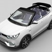 SsangYong XIV-Air and XIV-Adventure debut in Paris