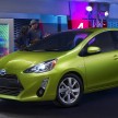 2015 Toyota Prius c facelift – upgraded inside and out