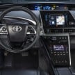 Toyota Mirai fuel cell vehicle officially revealed; touts a range of 483 km, available in second quarter of 2015