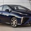 Toyota Mirai fuel cell vehicle officially revealed; touts a range of 483 km, available in second quarter of 2015