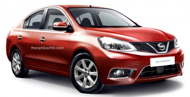 Nissan Almera Facelift 9