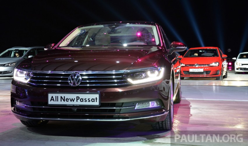 GALLERY: Volkswagen Passat B8 shown at Das Event 295085