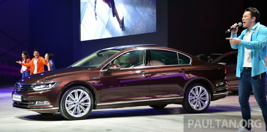 GALLERY: Volkswagen Passat B8 shown at Das Event 295086