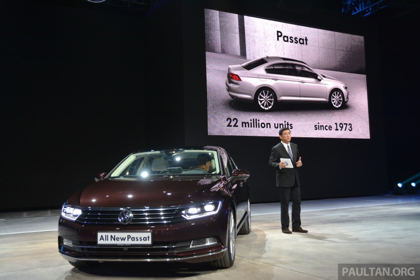 GALLERY: Volkswagen Passat B8 shown at Das Event 294882