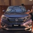 Honda CR-V facelift launched in Malaysia – new 2.0L 2WD, 2.0L 4WD and 2.4L 4WD, from RM139,800