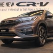 Honda CR-V facelift launched in Malaysia – new 2.0L 2WD, 2.0L 4WD and 2.4L 4WD, from RM139,800