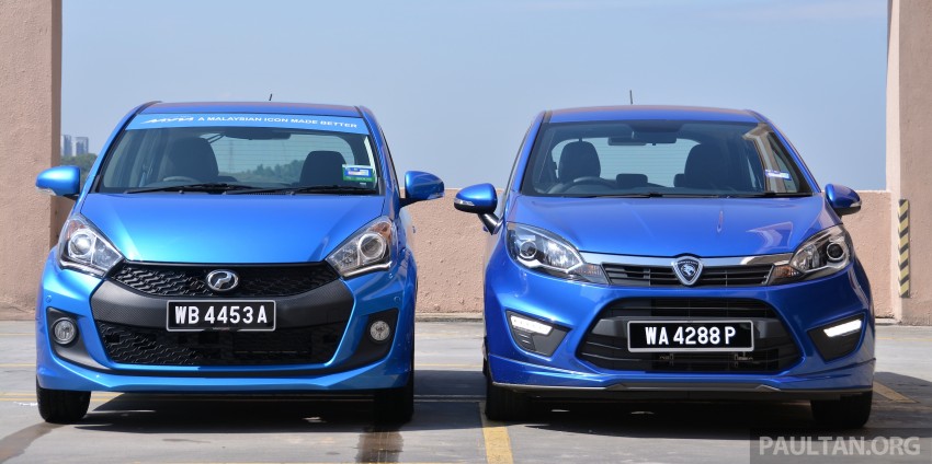 GALLERY: 2015 Perodua Myvi facelift vs Proton Iriz 304698