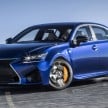VIDEO: Lexus GS F on a track with the LFA and RC F