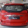 Chery Maxime MPV launched in Malaysia; from RM87k